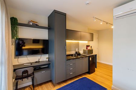 Studio de kitnet/studio para alugar com 1 quarto, 30m² em Pompeia, São Paulo