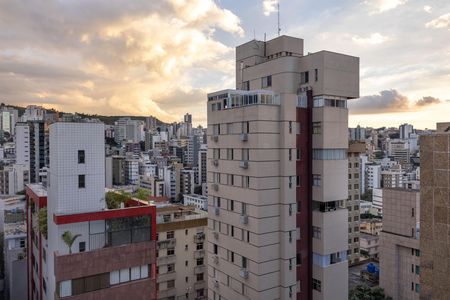 Vista da Sala  de kitnet/studio à venda com 1 quarto, 45m² em Cruzeiro, Belo Horizonte