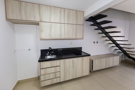 Studio à venda com 45m², 1 quarto e 1 vaga Studio à venda com 45m², 1 quarto e 1 vagaCozinha