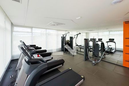 Studio para alugar com 27m², 1 quarto e sem vaga Studio para alugar com 27m², 1 quarto e sem vagaAcademia