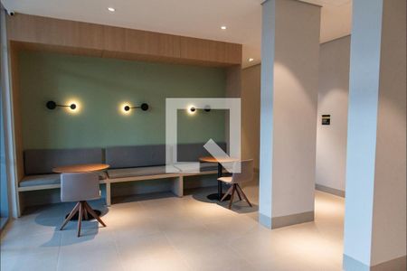 Studio para alugar com 27m², 1 quarto e sem vaga Studio para alugar com 27m², 1 quarto e sem vagaHall de entrada