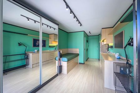 Studio para alugar com 27m², 1 quarto e sem vaga Studio para alugar com 27m², 1 quarto e sem vagaStudio