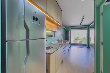 Studio para alugar com 27m², 1 quarto e sem vaga Studio para alugar com 27m², 1 quarto e sem vagaCozinha