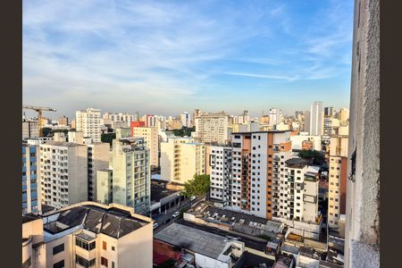 Vista do Quarto de apartamento para alugar com 1 quarto, 30m² em Santa Cecilia, São Paulo
