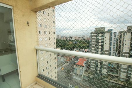 Varanda da Sala de apartamento para alugar com 2 quartos, 55m² em Vila Eldizia, Santo André