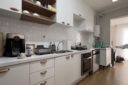 Apartamento à venda com 62m², 2 quartos e 1 vagaCozinha e Área de Serviço