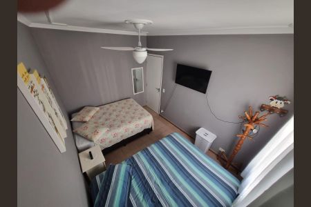 Quarto de apartamento para alugar com 3 quartos, 90m² em Jardim Luciana, Praia Grande