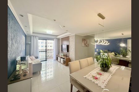 Sala  de apartamento à venda com 2 quartos, 68m² em Jardim Promissao, São Paulo