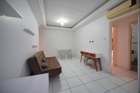 Sala de apartamento para alugar com 1 quarto, 47m² em Kobrasol, São José