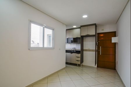 Sala/Cozinha de apartamento à venda com 2 quartos, 76m² em Vila Floresta, Santo André