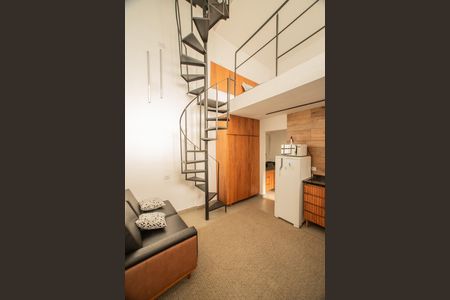 Sala de apartamento para alugar com 1 quarto, 50m² em Mirandópolis, São Paulo