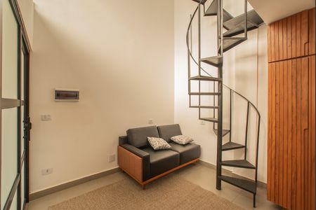 Sala de apartamento para alugar com 1 quarto, 50m² em Mirandópolis, São Paulo