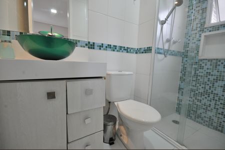 Apartamento para alugar com 67m², 2 quartos e 1 vagaBanheiro do Quarto Suíte