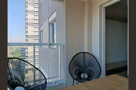 Apartamento para alugar com 55m², 1 quarto e 1 vaga Apartamento para alugar com 55m², 1 quarto e 1 vagaVaranda