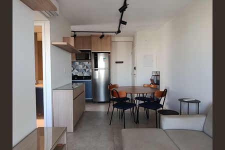 Apartamento para alugar com 55m², 1 quarto e 1 vaga Apartamento para alugar com 55m², 1 quarto e 1 vagaSala
