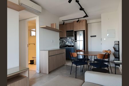 Apartamento para alugar com 55m², 1 quarto e 1 vaga Apartamento para alugar com 55m², 1 quarto e 1 vagaSala