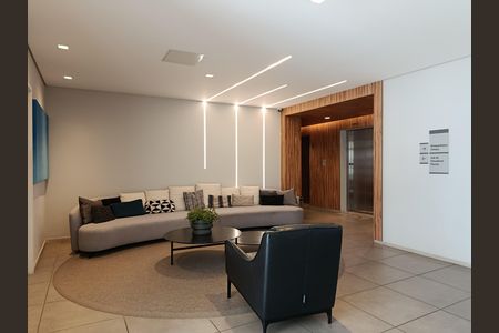 Apartamento para alugar com 55m², 1 quarto e 1 vaga Apartamento para alugar com 55m², 1 quarto e 1 vagaHall social