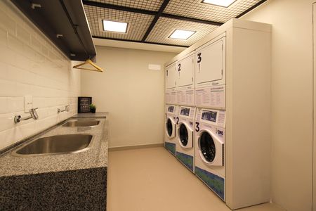 Apartamento para alugar com 27m², 1 quarto e sem vagaLavanderia
