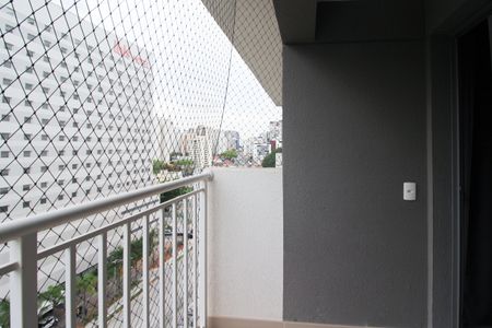 Varanda de apartamento para alugar com 1 quarto, 27m² em Vila Nova Conceição, São Paulo