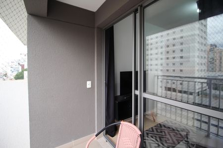Apartamento para alugar com 27m², 1 quarto e sem vagaVaranda