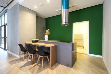 Apartamento para alugar com 27m², 1 quarto e sem vagaÁrea comum - Salão de festas