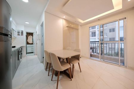 Sala/Cozinha de apartamento para alugar com 2 quartos, 34m² em Vila Nova, São Paulo