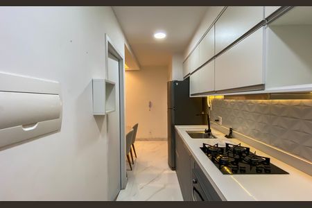 Cozinha / área de serviço  de apartamento para alugar com 2 quartos, 34m² em Vila Nova, São Paulo