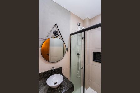 Studio para alugar com 30m², 1 quarto e sem vaga Studio para alugar com 30m², 1 quarto e sem vagaBanheiro