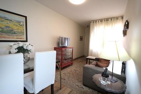 Sala de apartamento à venda com 2 quartos, 62m² em Vila Floresta, Santo André
