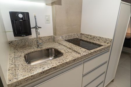 Studio para alugar com 32m², 1 quarto e sem vaga Studio para alugar com 32m², 1 quarto e sem vagaCozinha
