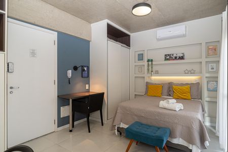 Studio para alugar com 32m², 1 quarto e sem vaga Studio para alugar com 32m², 1 quarto e sem vagaQuarto