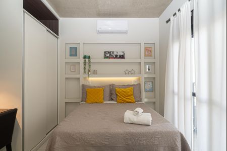 Studio para alugar com 32m², 1 quarto e sem vaga Studio para alugar com 32m², 1 quarto e sem vagaQuarto