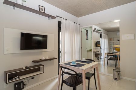 Studio para alugar com 32m², 1 quarto e sem vaga Studio para alugar com 32m², 1 quarto e sem vagaSala