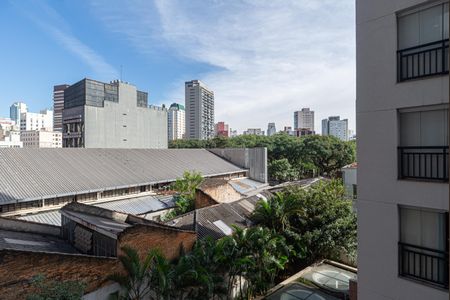 Studio para alugar com 32m², 1 quarto e sem vaga Studio para alugar com 32m², 1 quarto e sem vagaVista da Varanda da Sala e do Quarto
