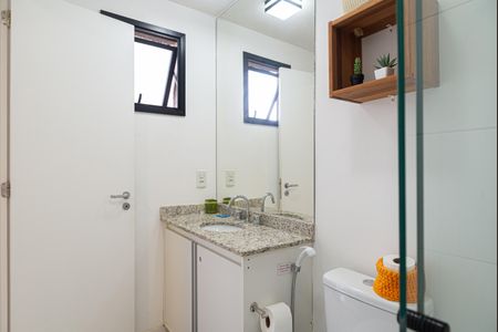 Studio para alugar com 32m², 1 quarto e sem vaga Studio para alugar com 32m², 1 quarto e sem vagaBanheiro