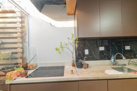 Casa de condomínio à venda com 96m², 3 quartos e 2 vagasDetalhe da cozinha