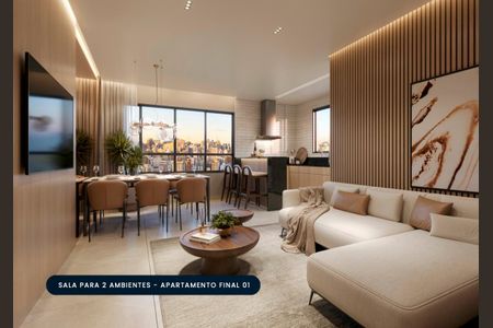 Apartamento à venda com 77m², 3 quartos e 2 vagas
