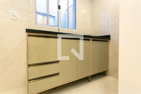Cozinha de apartamento para alugar com 1 quarto, 33m² em Penha de França, São Paulo