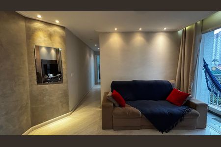 Sala de apartamento para alugar com 2 quartos, 50m² em Parque Erasmo Assunção, Santo André
