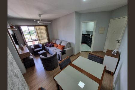 Sala de apartamento à venda com 3 quartos, 61m² em Parque Marajoara, Santo André