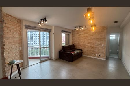 Sala - Sala de Jantar  de apartamento para alugar com 1 quarto, 53m² em Parque das Nações, Santo André