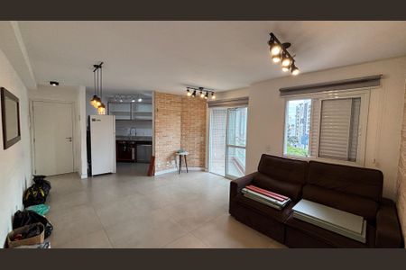 Sala - Sala de Jantar  de apartamento para alugar com 1 quarto, 53m² em Parque das Nações, Santo André