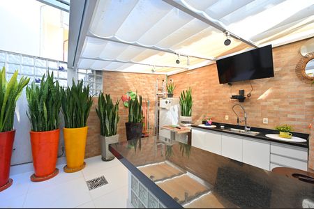 Espaço Gourmet de casa à venda com 3 quartos, 120m² em Bosque da Saúde, São Paulo