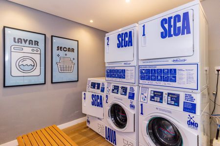 Apartamento para alugar com 32m², 2 quartos e sem vagaLavanderia