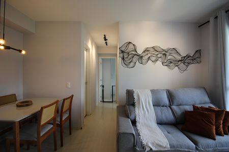 Sala de apartamento para alugar com 2 quartos, 50m² em Parque Reboucas, São Paulo