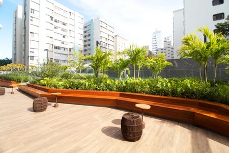 Studio à venda com 28m², 1 quarto e sem vaga