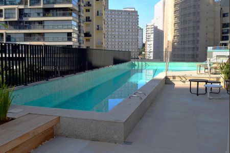 Studio para alugar com 29m², 1 quarto e sem vagaPiscina