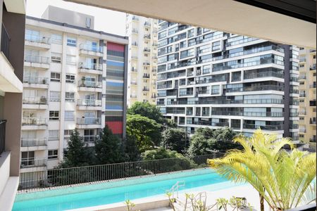 Vista da varanda de kitnet/studio para alugar com 1 quarto, 29m² em Sumarezinho, São Paulo