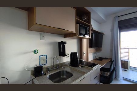 Studio para alugar com 25m², 1 quarto e sem vagaCozinha