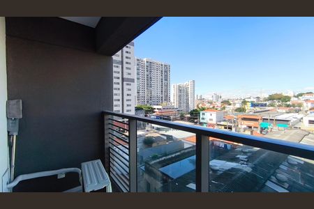 Studio para alugar com 25m², 1 quarto e sem vagaVaranda